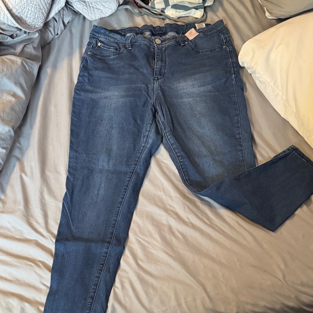 Classic Blue Skinny Jeans